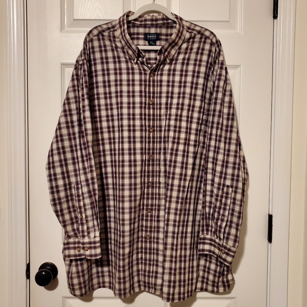 Harbor Bay Big & Tall long sleeve button down shirt